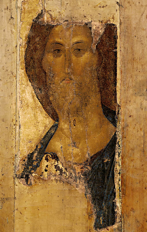 Christ, "Zvenigorod" - Detail – Damascene Gallery