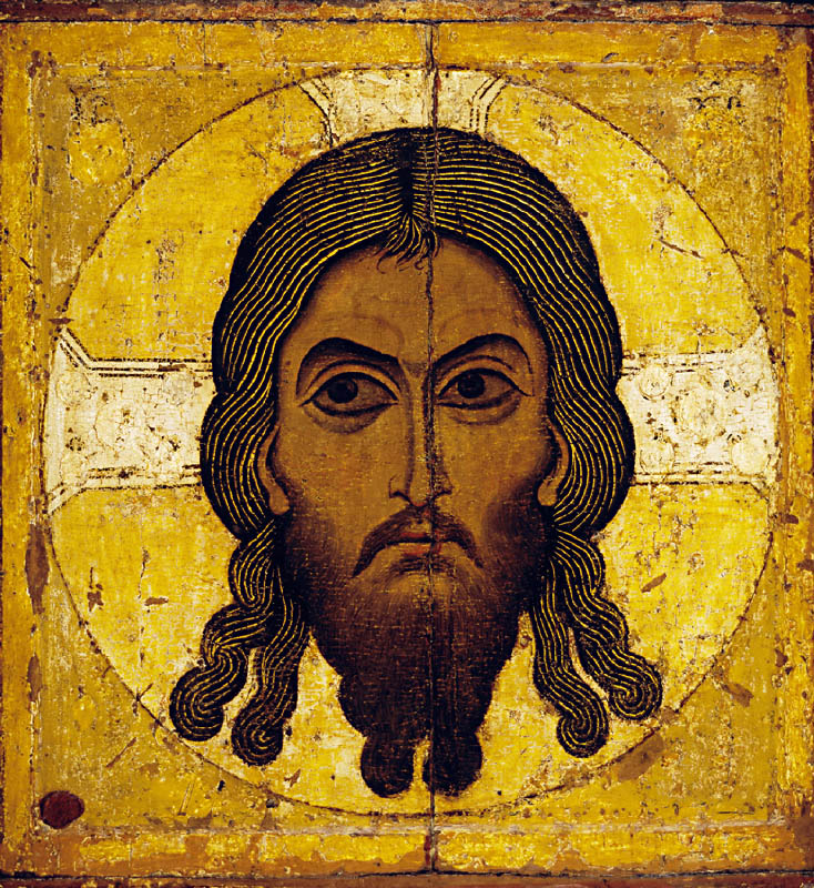 Christ, "Golden Hair" - Original – Damascene Gallery